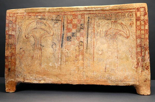 Larnax (cerâmica) de Mycenaean