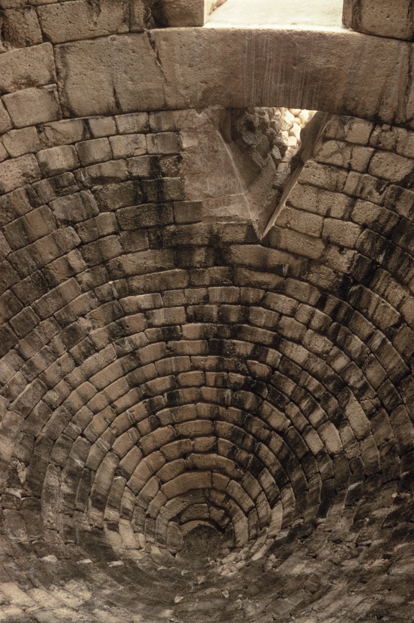 O Tesouro de Atreu, c.1300 aC de Mycenaean