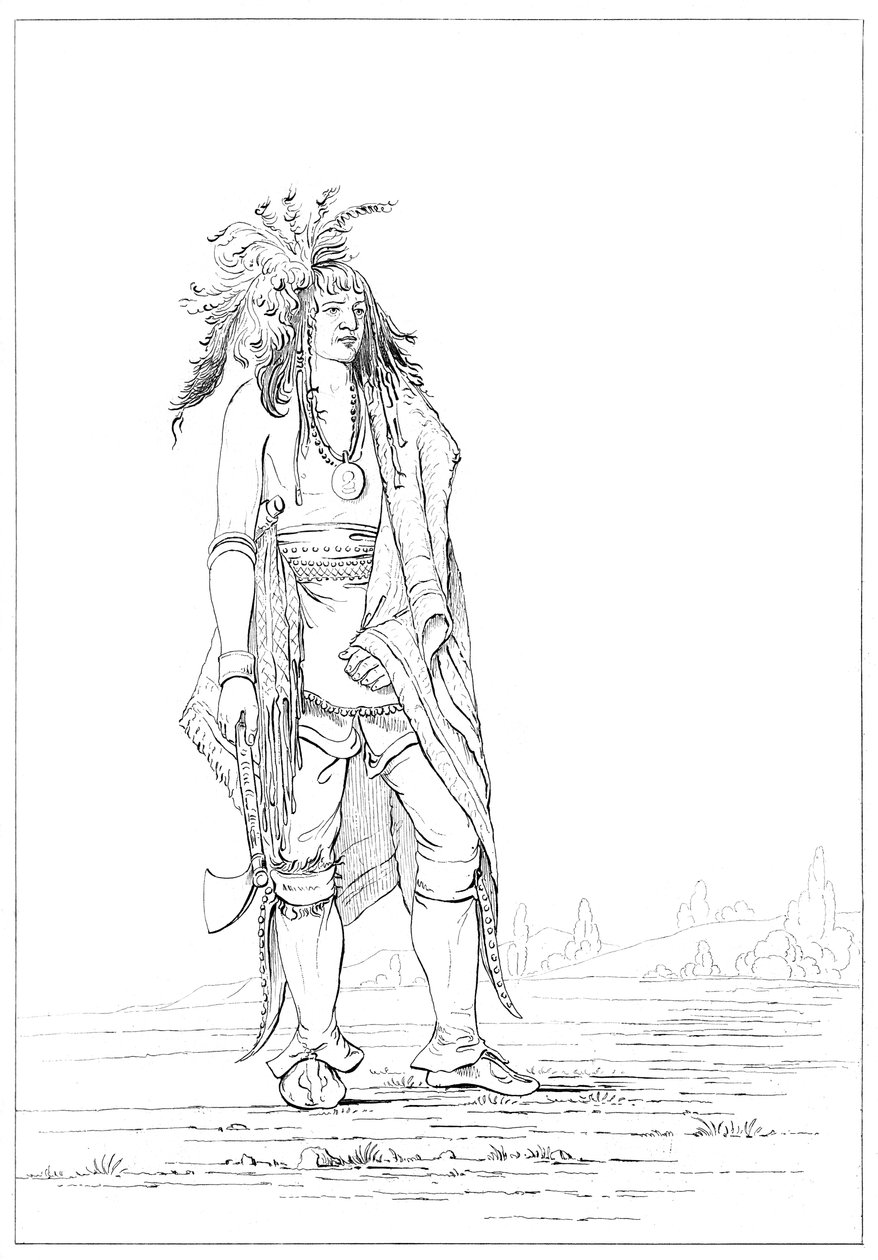 Iroquois corajoso, 1841. de Myers and Co