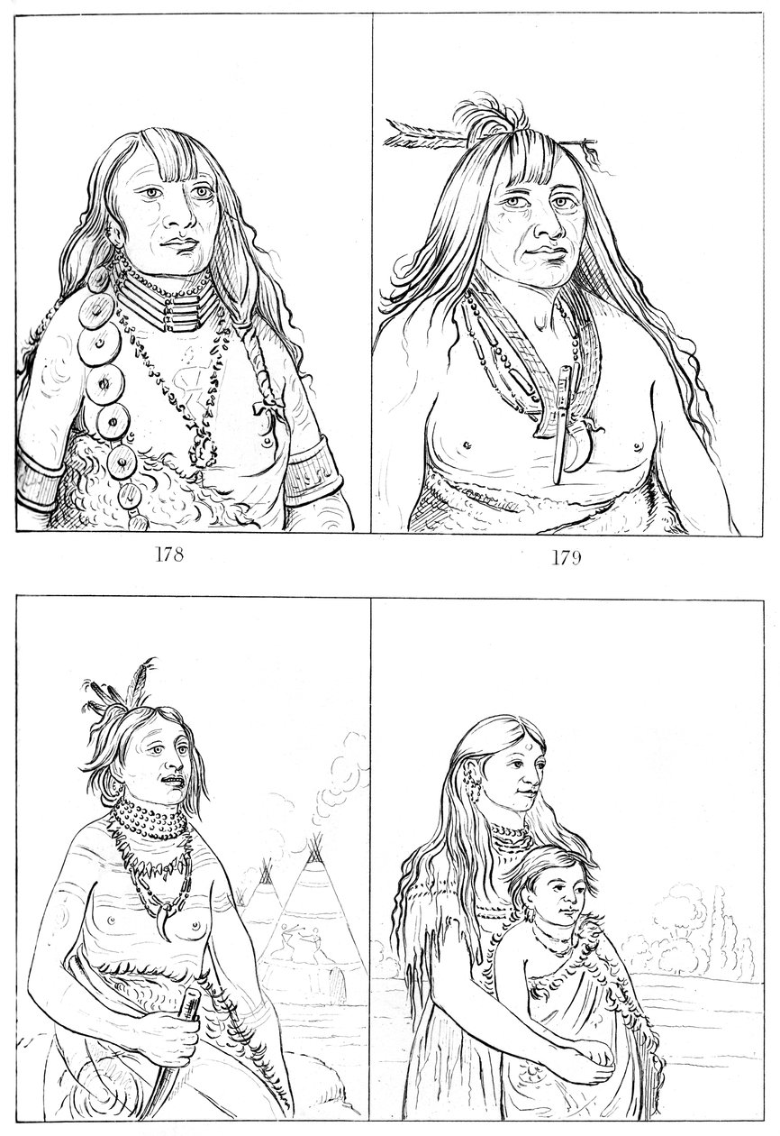 Kiowas, 1841. de Myers and Co