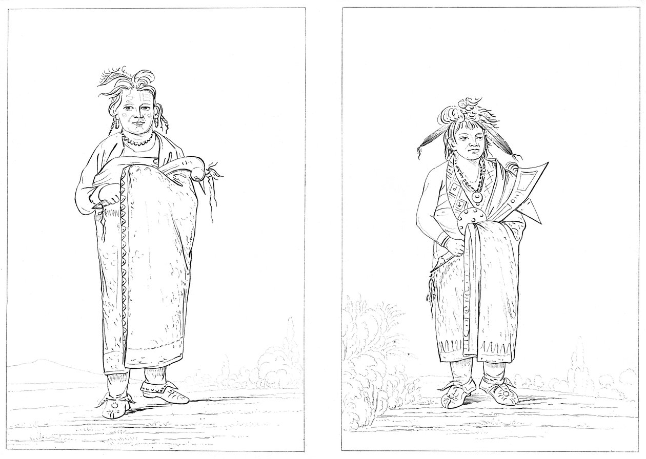 Winnebagoes, 1841. de Myers and Co