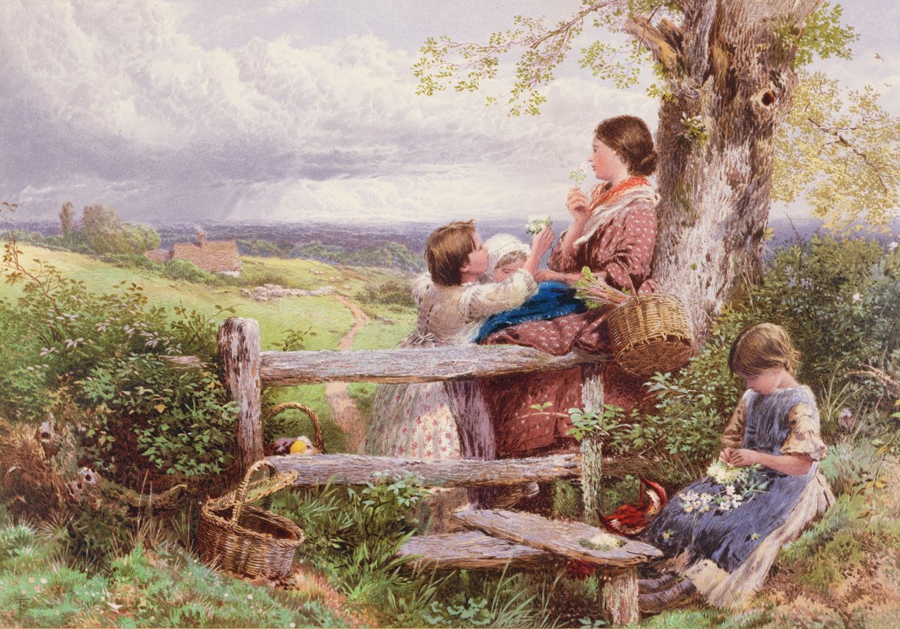 O Stile Rústico de Myles Birket Foster
