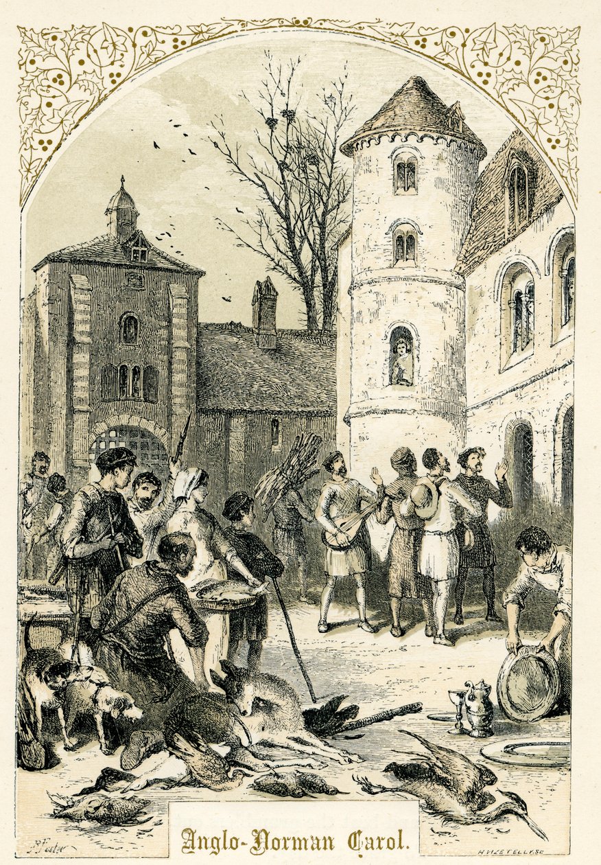 Anglo- Normal Carol de Myles Birket Foster