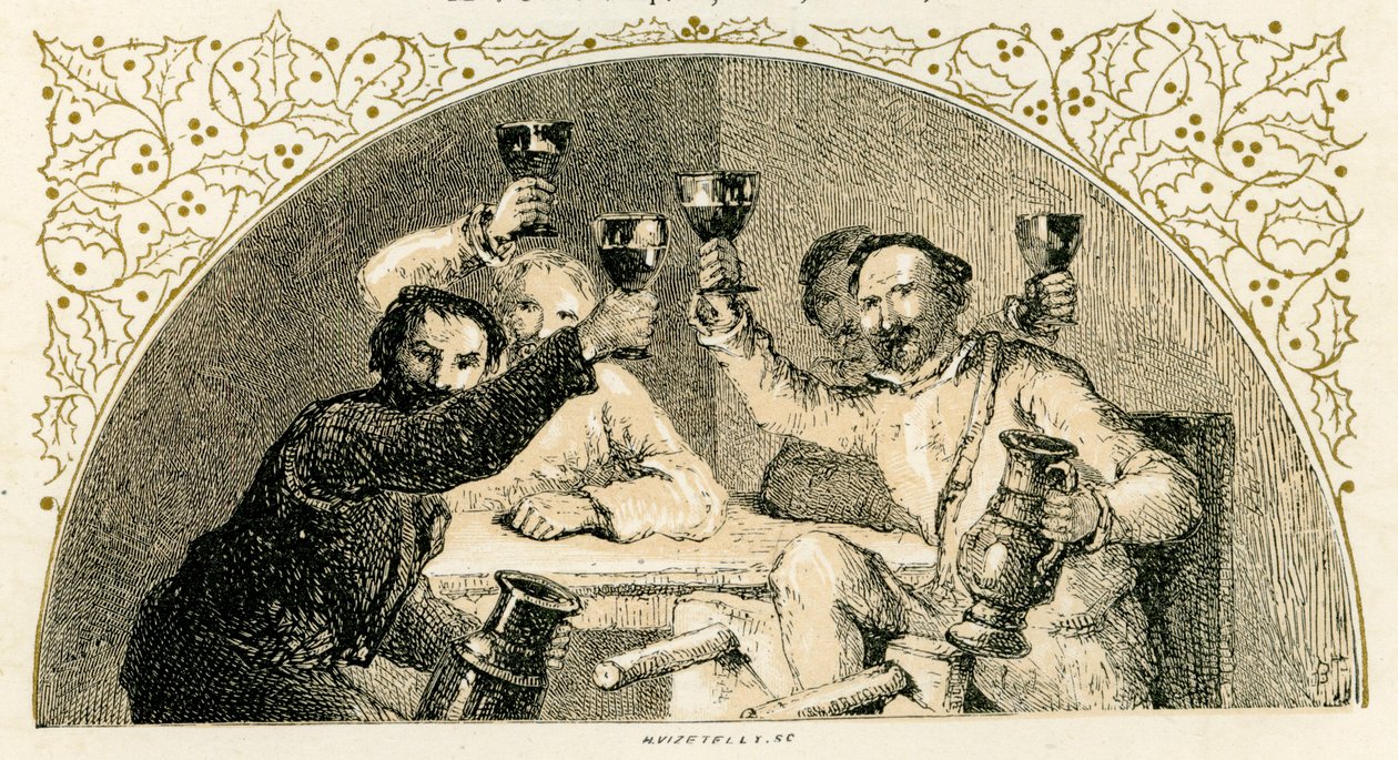 Cântico de Natal em louvor da cerveja de Myles Birket Foster