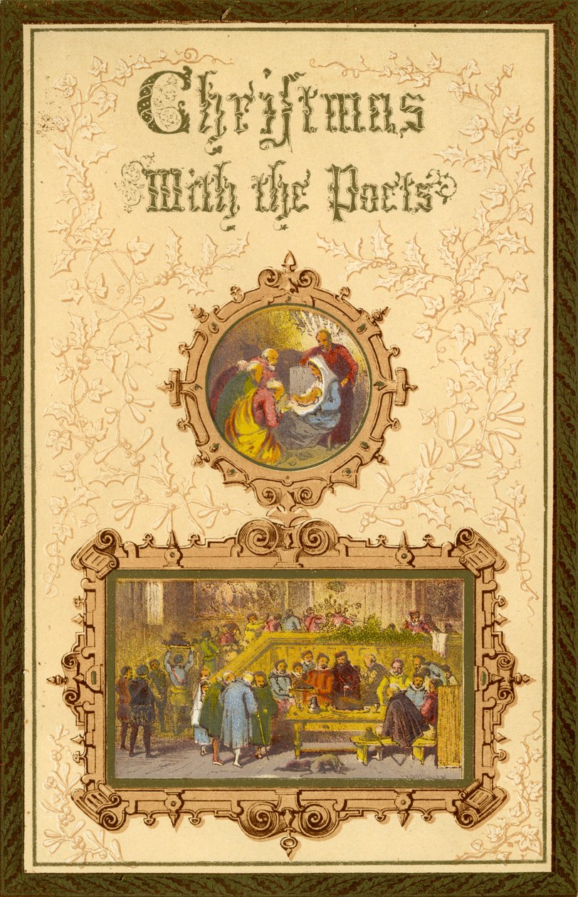 Natal com os Poetas - frontispício de Myles Birket Foster
