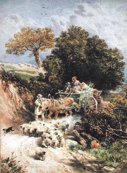 Indo para o mercado de Myles Birket Foster