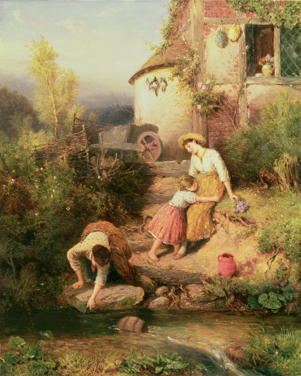A ribeira de Myles Birket Foster