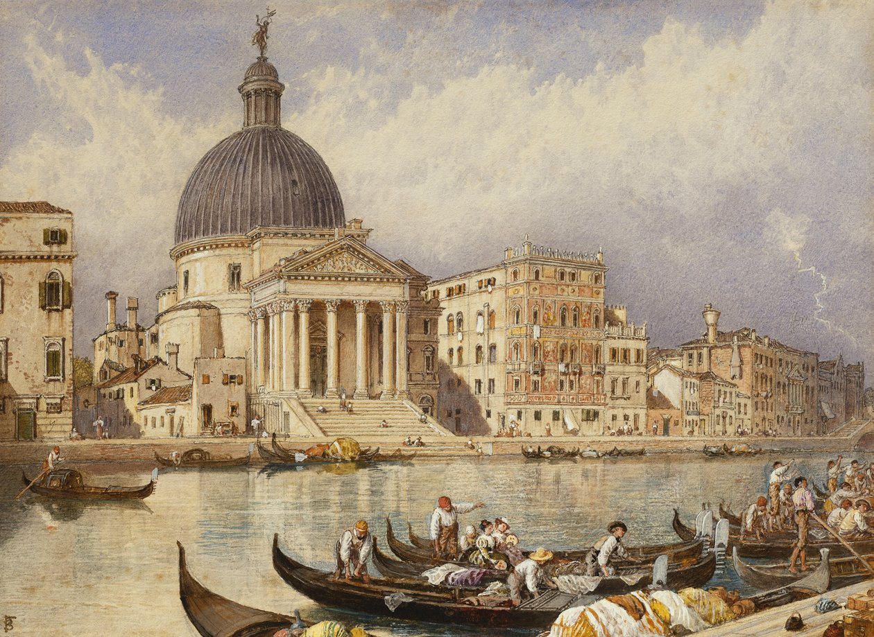 A Igreja de San Simone e San Guida de Myles Birket Foster