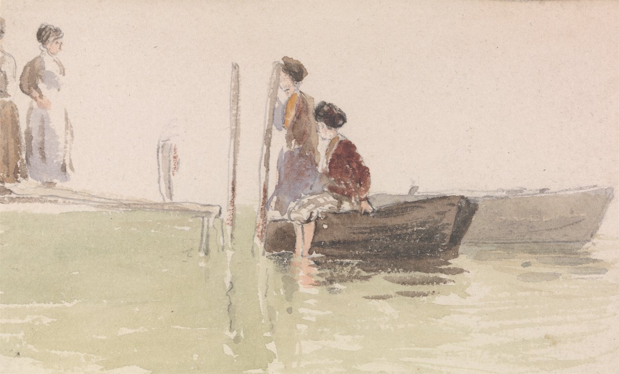 O Molhe de Myles Birket Foster
