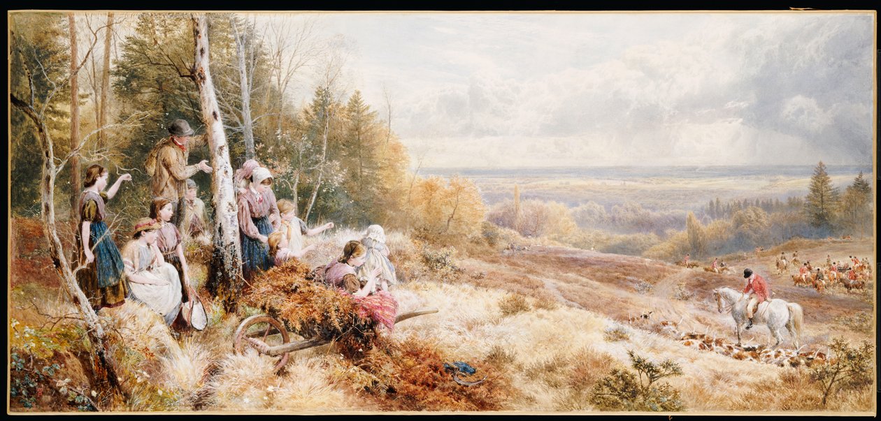 A reunião de Myles Birket Foster