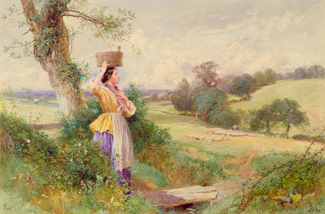 A leiteira de Myles Birket Foster