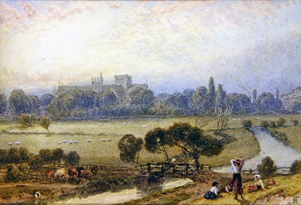 Winchester (aguarela sobre papel) de Myles Birket Foster