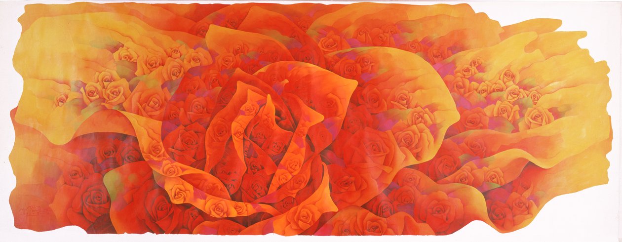 Uma grande rosa, c.2002-03 de Myung Bo Sim
