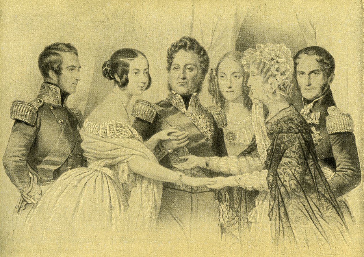 Rainha Victoria e Príncipe Albert - de N. Maurier