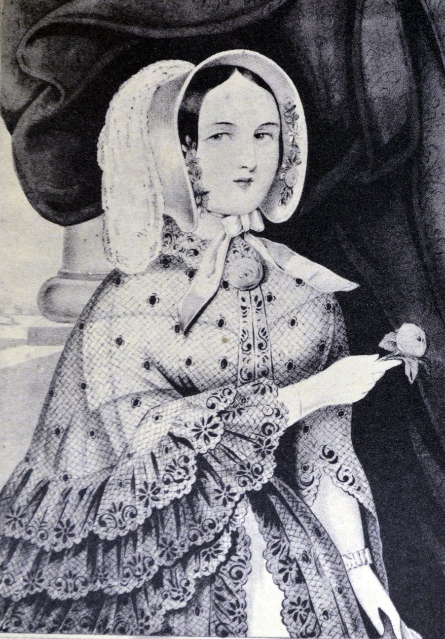 Currier & Ives Ilustração do século XIX. Isabella de N. and Ives, J.M. Currier