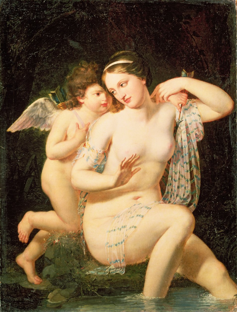 Vênus e Cupido de N. de Courtaille