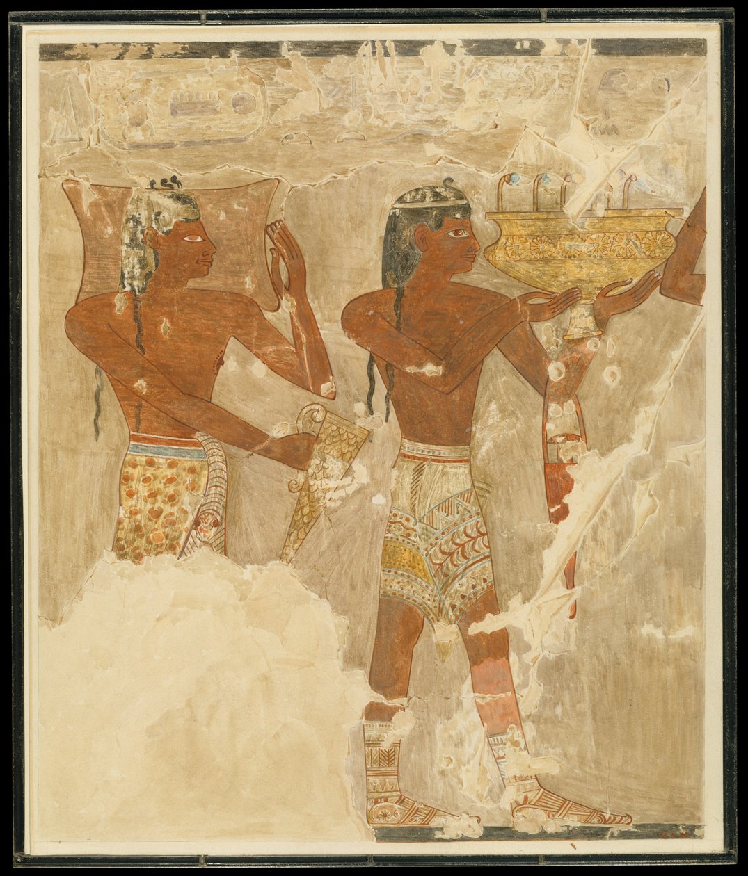 Cretenses Trazendo Presentes de N. de Garis Davies