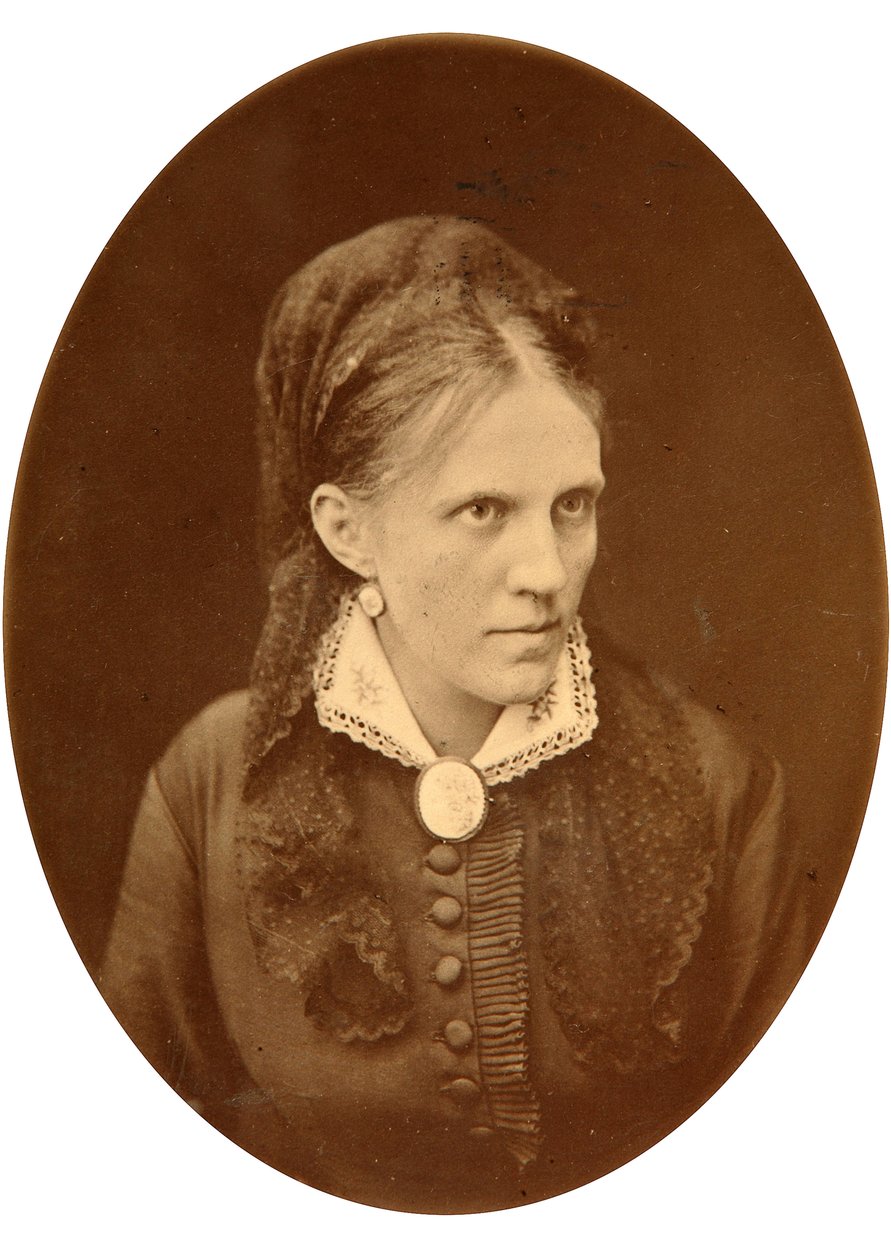 Busto de retrato de Anna G. Dostyevskaya de N.A. Lorenkovich