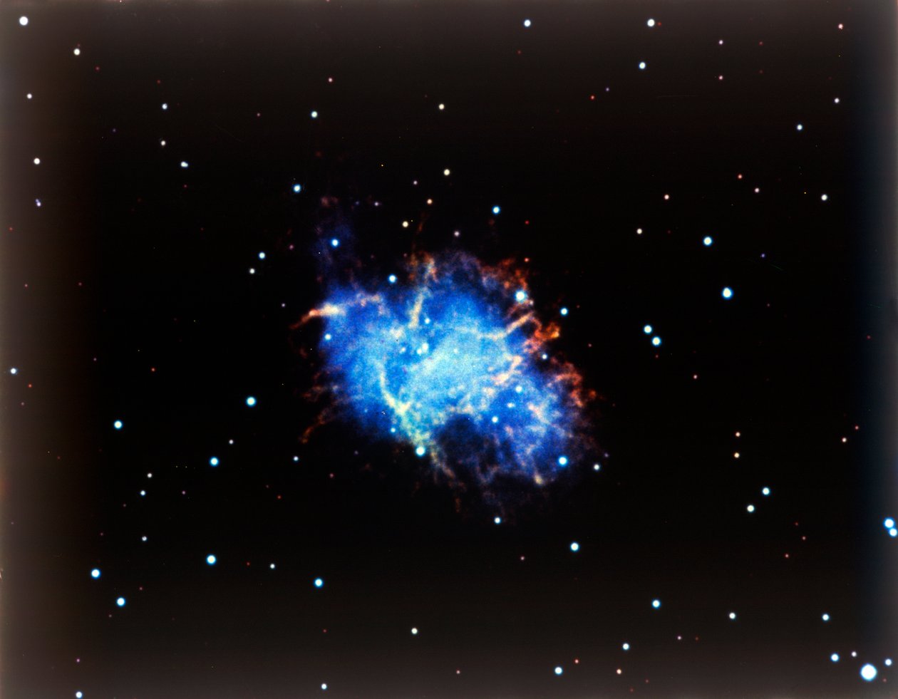 Nebulosa do Caranguejo na constelação de Touro. de NASA Images