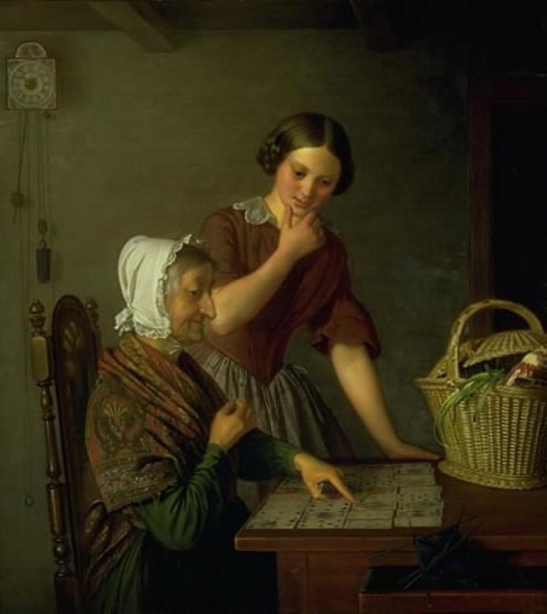 A cartomante de N.P. Holbech