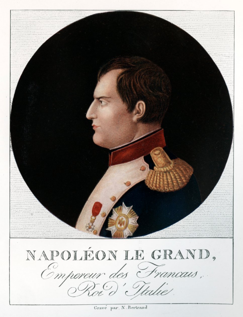Imperador Napoleão Bonaparte, 1769-1821, 1912. de N. Bertrand