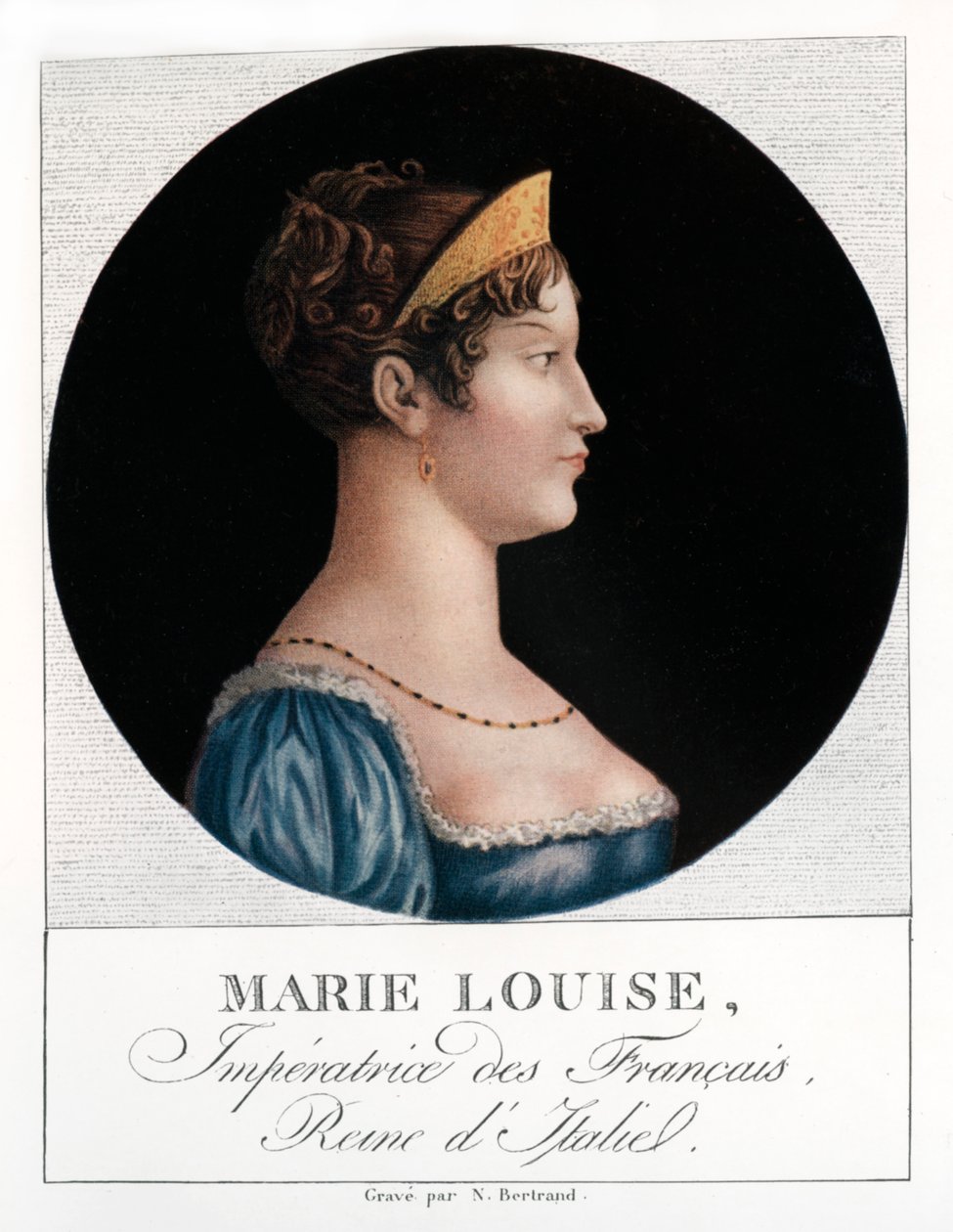 Marie Louise, Duquesa de Parma, início do século XIX, 1912. de N. Bertrand