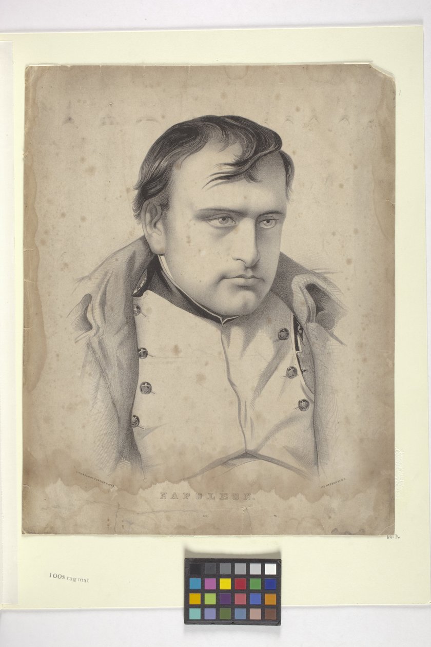 Napoleão (litografia) de N. and Ives J.M. (1824 95) Currier