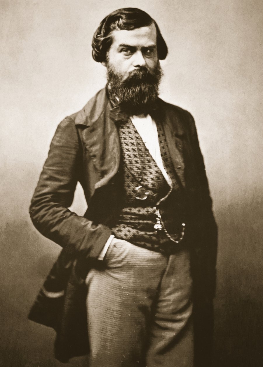 Bertall, 1858 (fotogravura) de Nadar