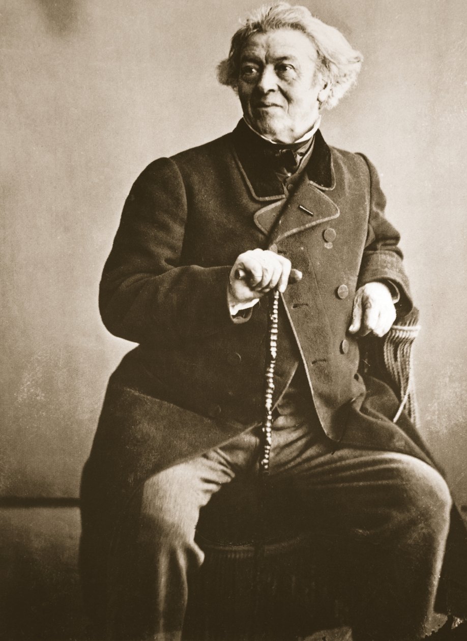 Camille Corot, c.1863 (fotogravação) de Nadar