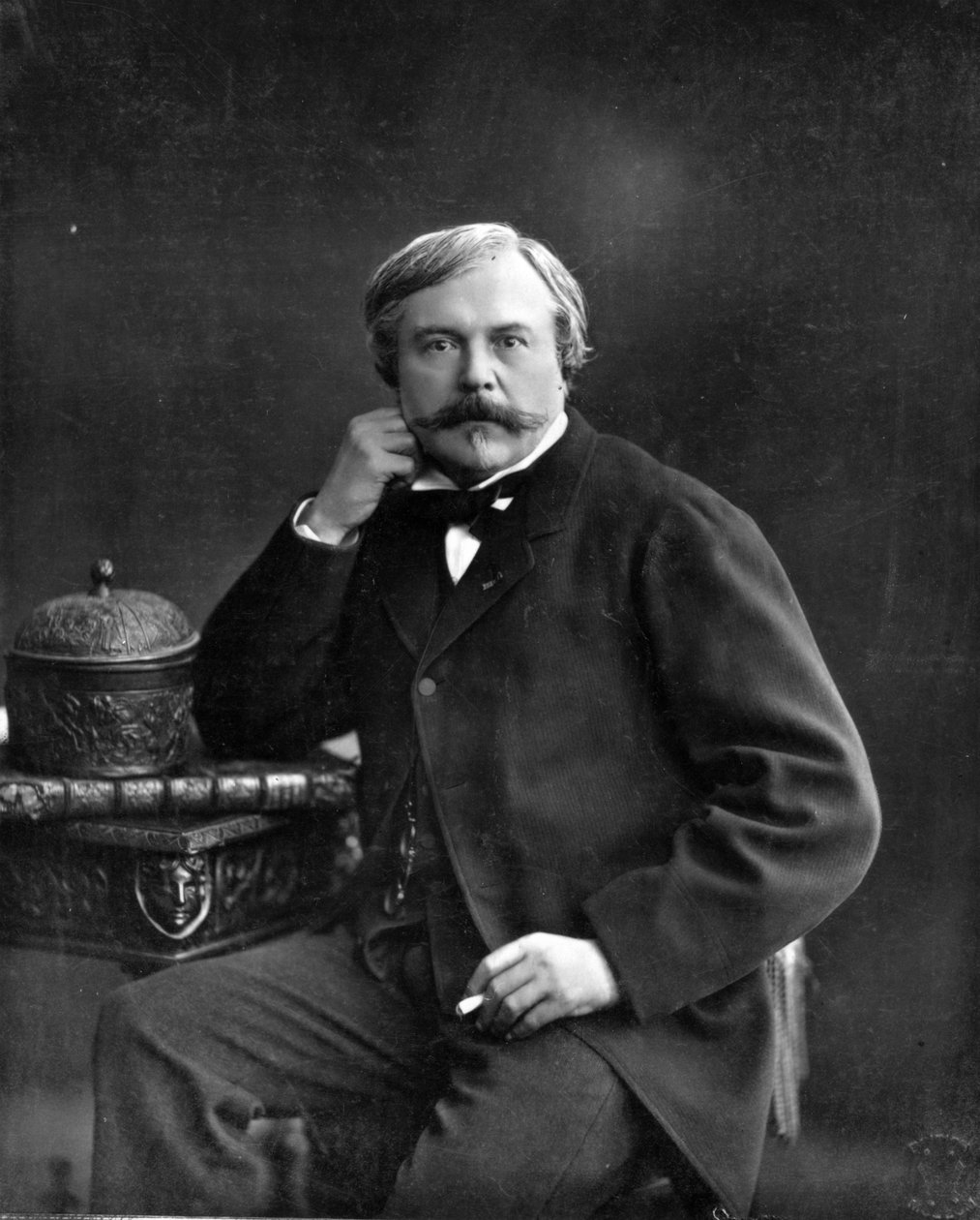 Edmond de Goncourt, da Galerie Contemporaine, c.1874-78 de Nadar
