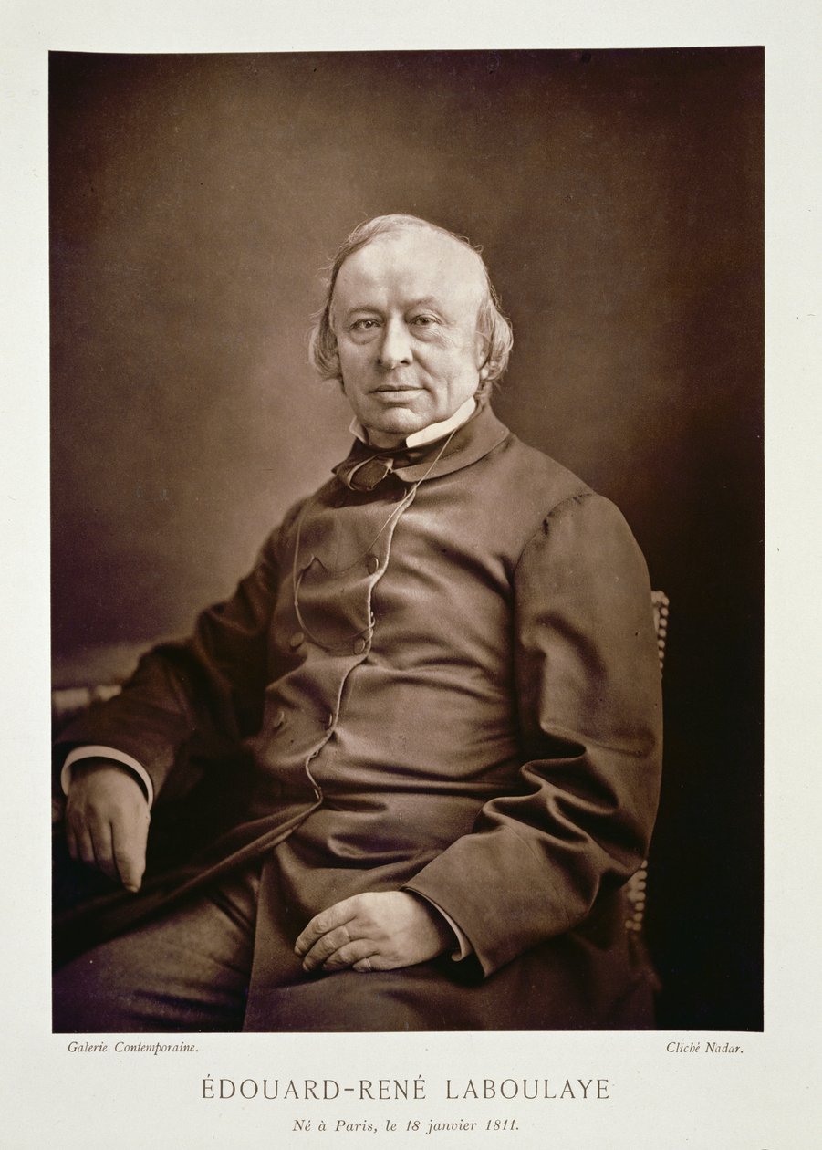Edouard-Rene Laboulaye (1811-83), da &39;Contemporary Gallery&39;, c.1874-78 de Nadar