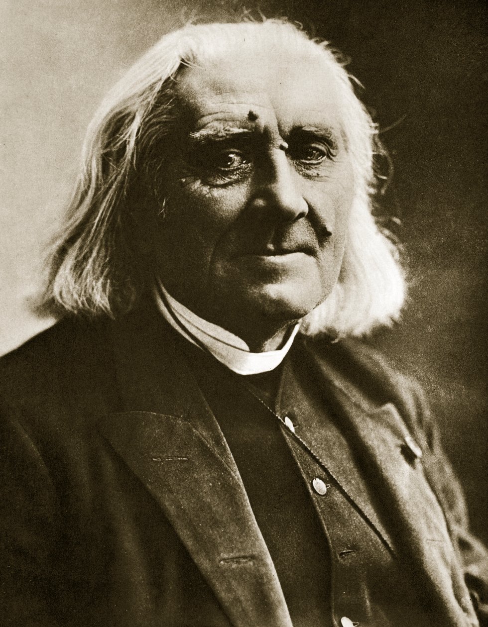 Franz Liszt (foto sépia) de Nadar