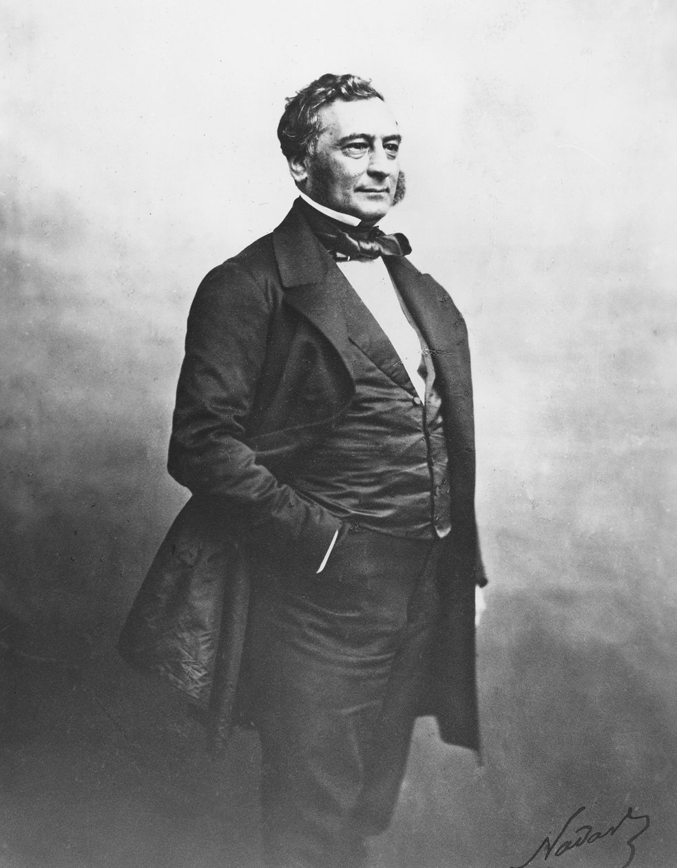 Retrato de Isaac Pereire de Nadar