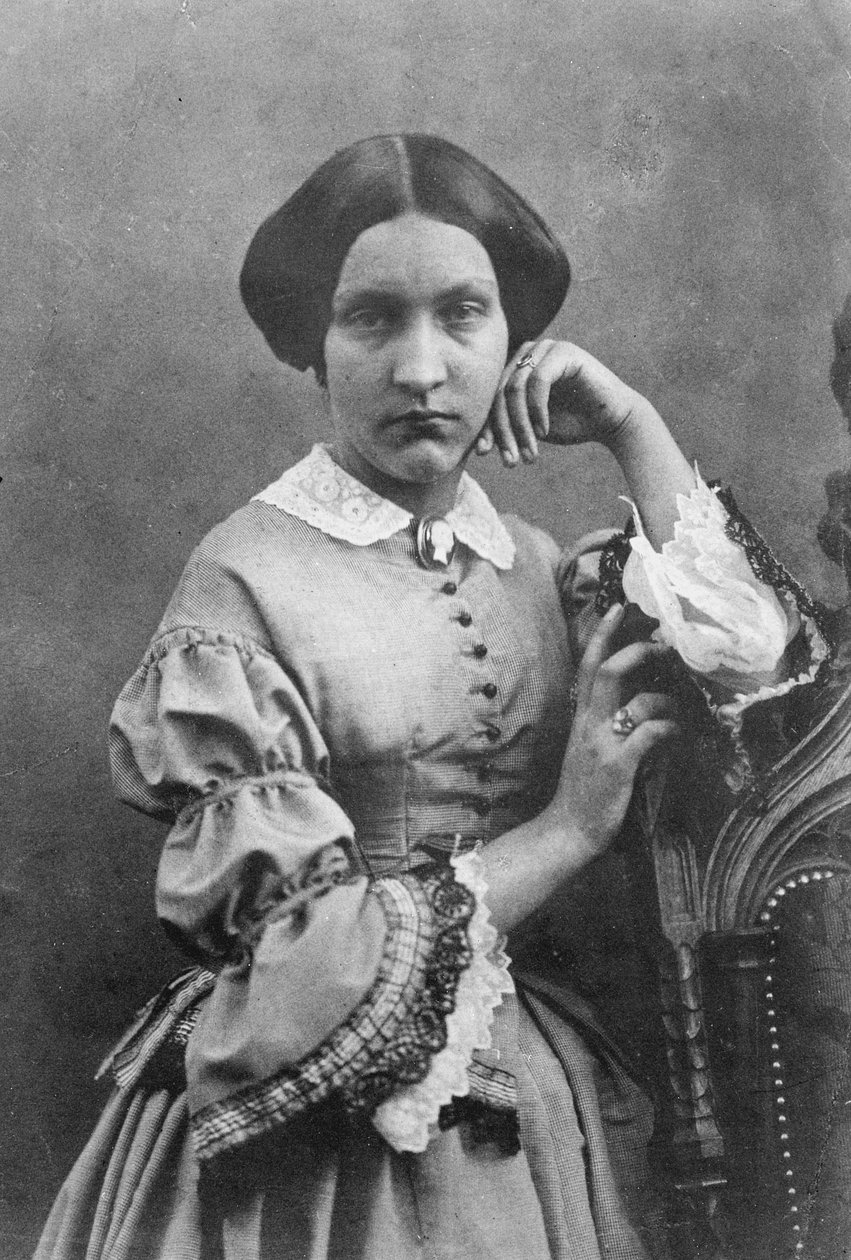 Retrato de Marie Fauquet, c.1860 de Nadar