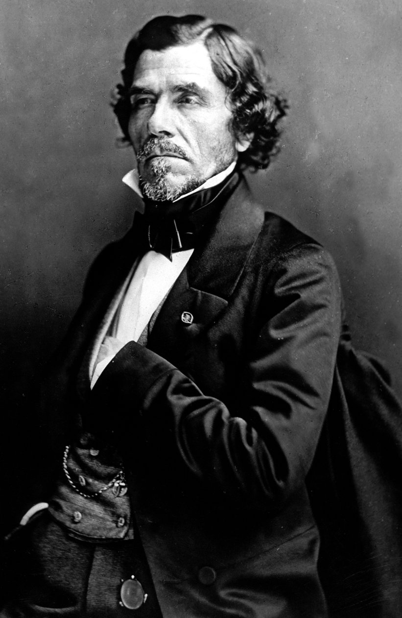 Eugene Delacroix (1798-1863) Pintor francês, quadro de Nadar de Nadar