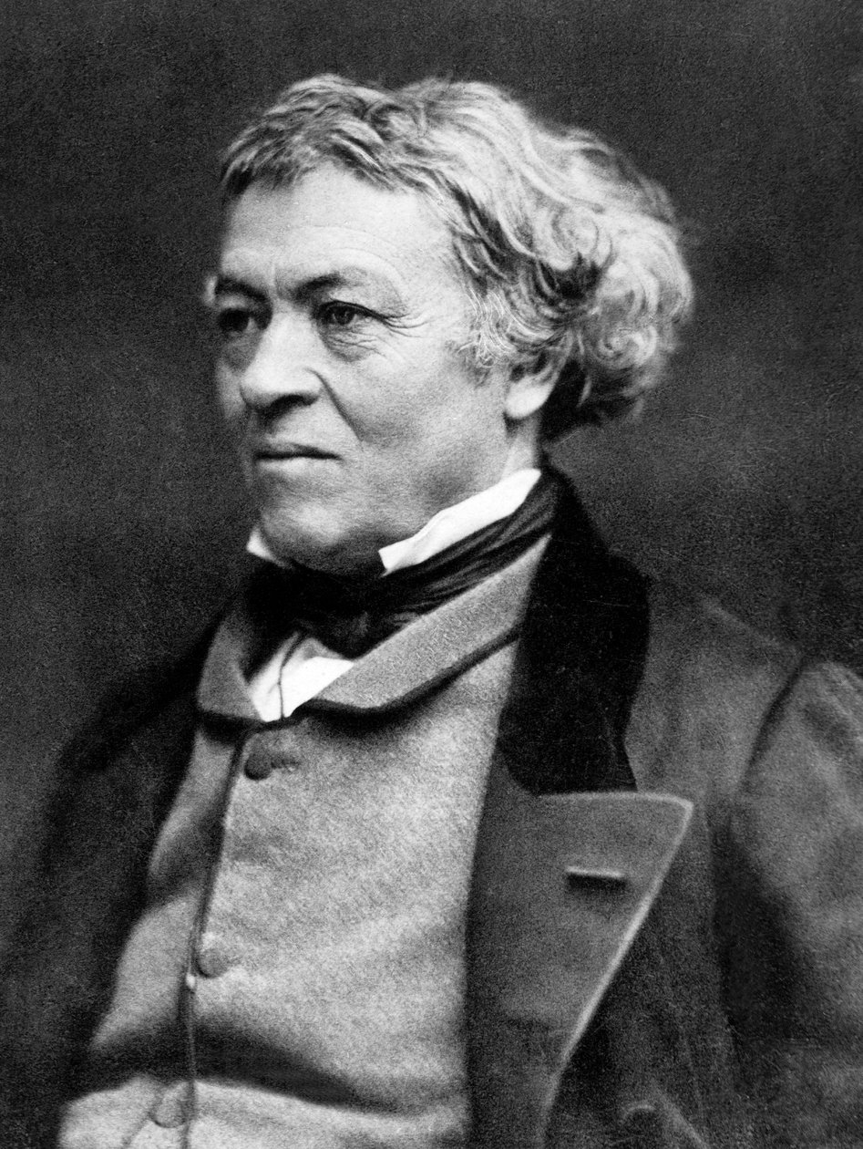 Jean-Baptiste Camille Corot (1796-1875) pintor francês, foto de Nadar, c. 1860 de Nadar