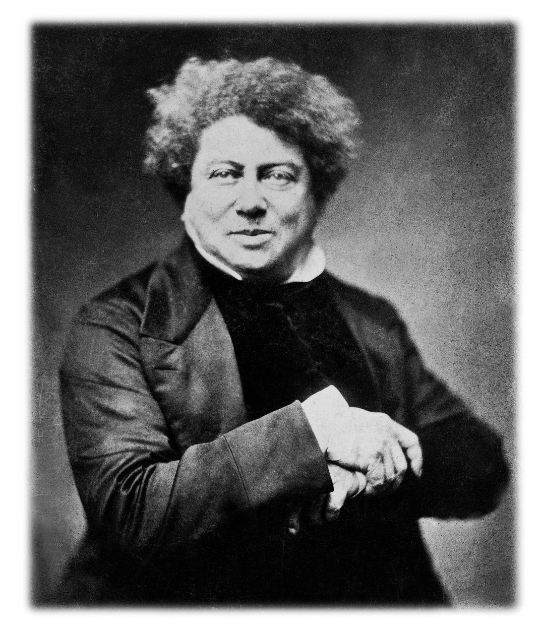 Alexandre Dumas O Ancião (1802-1870) escritor francês, foto de Nadar c. 1855 de Nadar
