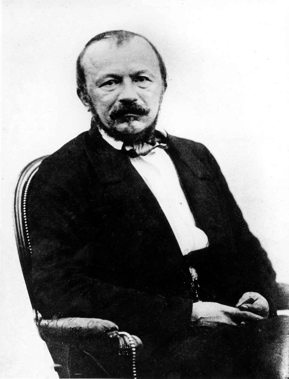 Gerard de Nerval (1808-1855) romancista francês, foto tirada do Disderi Album (n.16 página 9) de Nadar