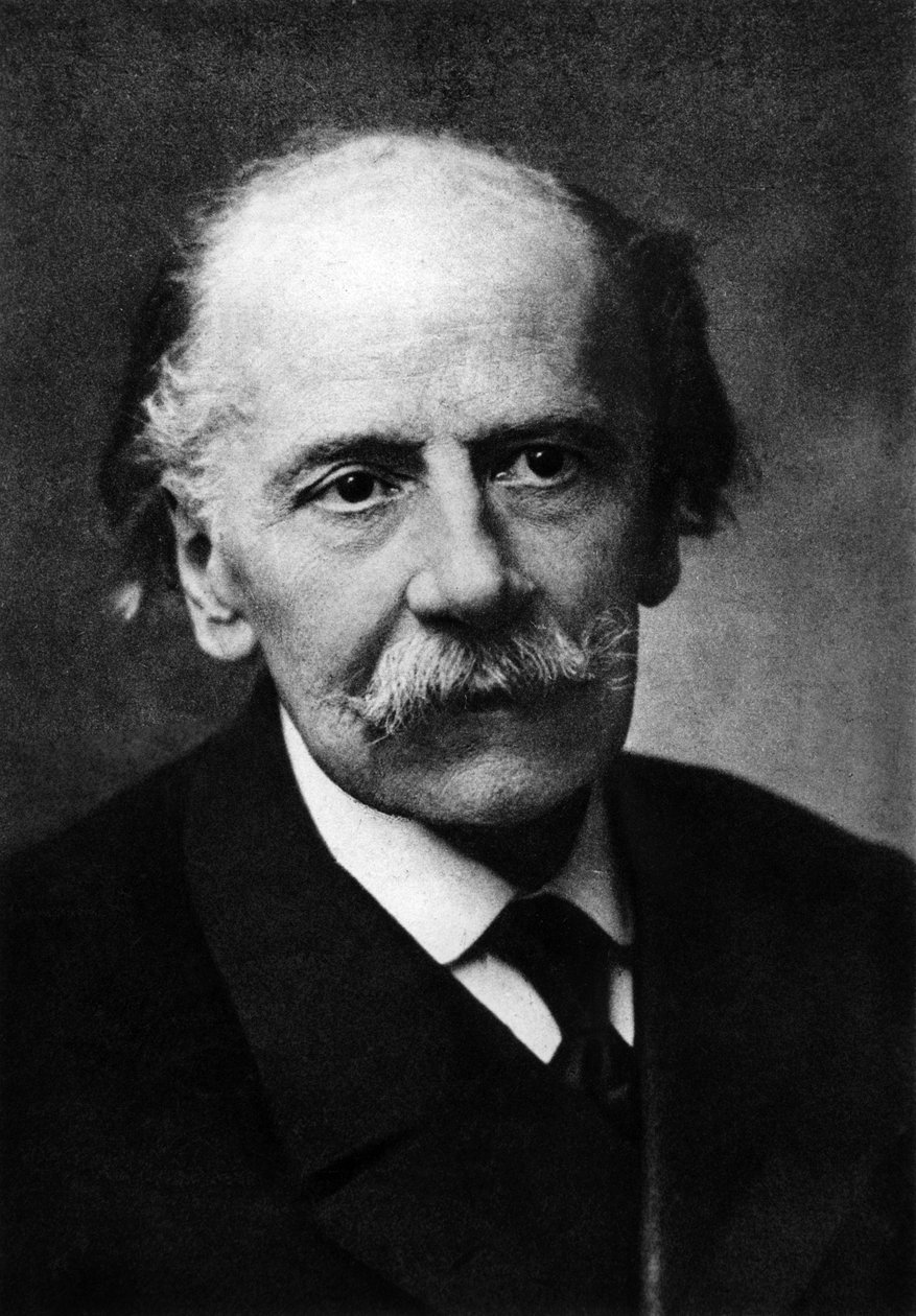 Jules (Emile Frederic) Massenet (1842-1912). Compositor francês. De uma fotografia de Nadar, pseudônimo de Gaspard-Felix Tournachon (1820-1910). de Nadar