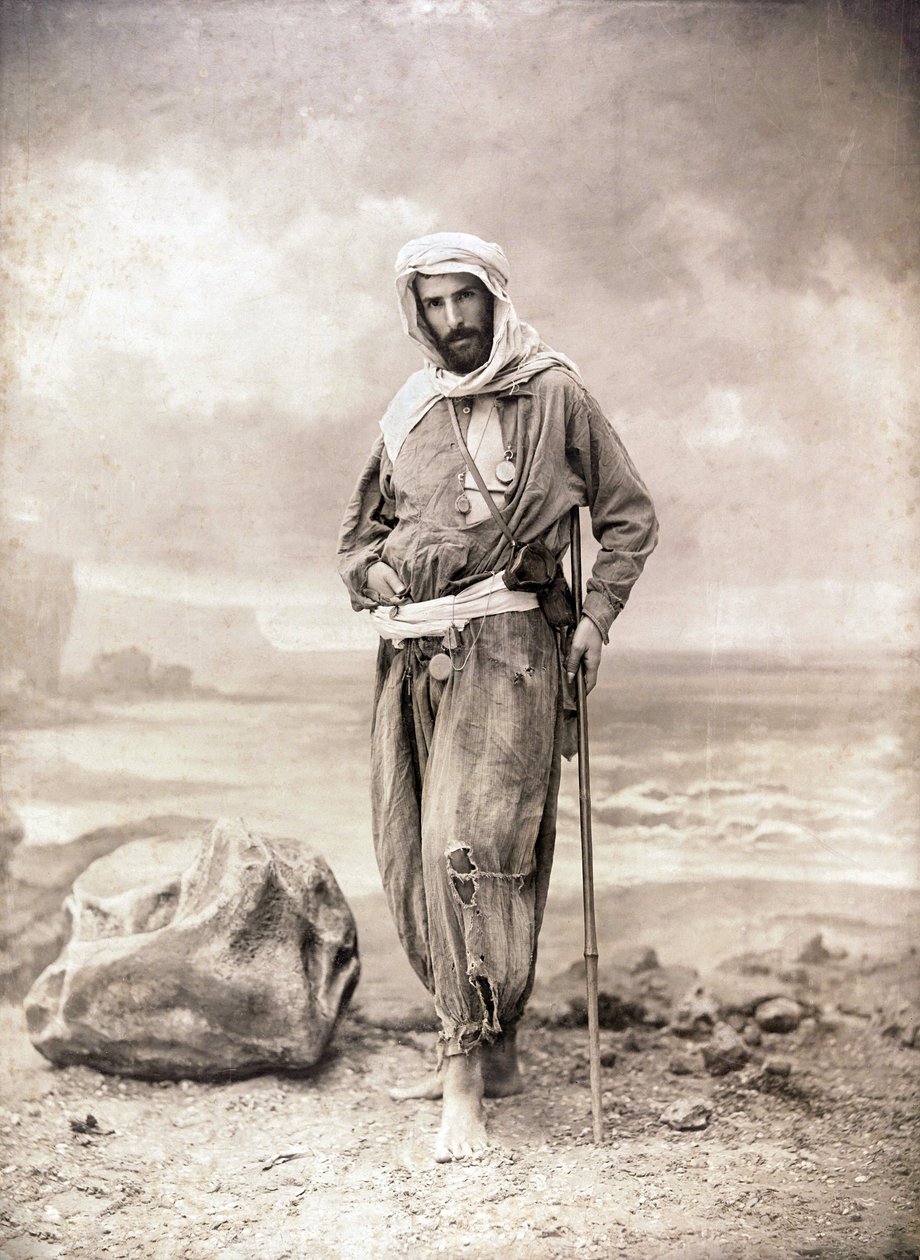 Pierre Savorgnan de Brazza (1852-1905) explorador francês, foto de Gaspard-Felix Tournachon, também conhecido como Nadar de Nadar