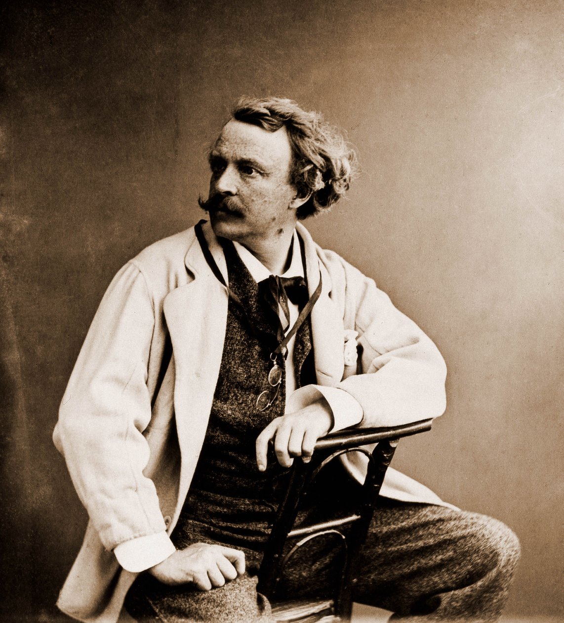 Retrato de Felix Tournachon conhecido como "Nadar" 1820-1910 (foto) de Nadar
