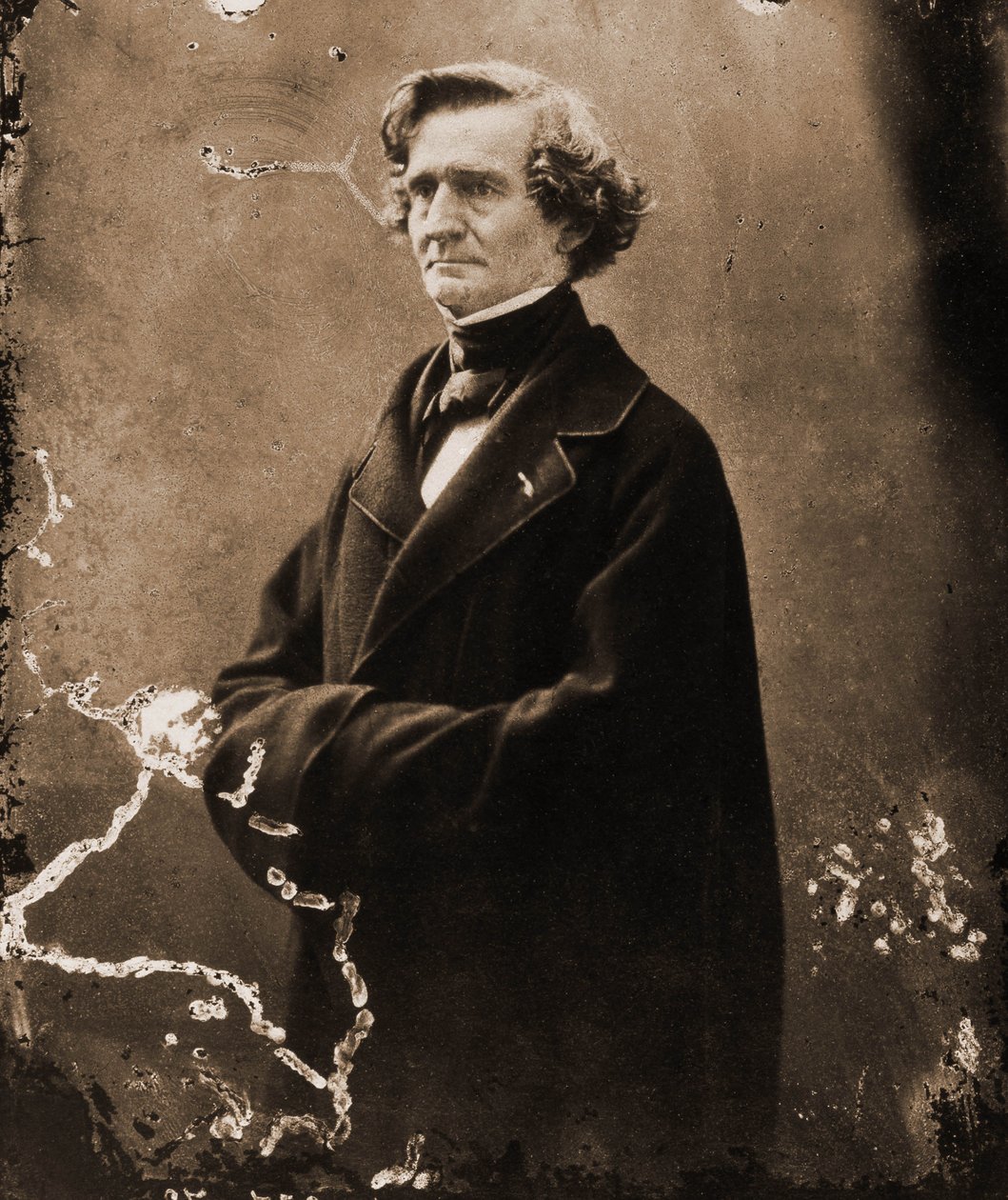 Retrato de Hector Berlioz, músico 1803-1869 (foto) de Nadar