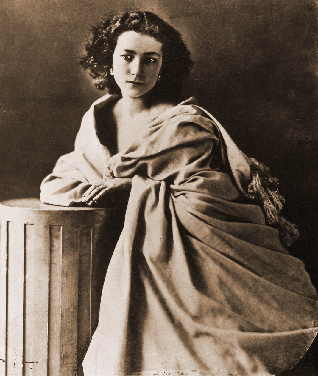 Retrato de Henriette Rosine Bernard esta Sarah Bernhardt (1844-1923), atriz 1844-1923 (foto) de Nadar