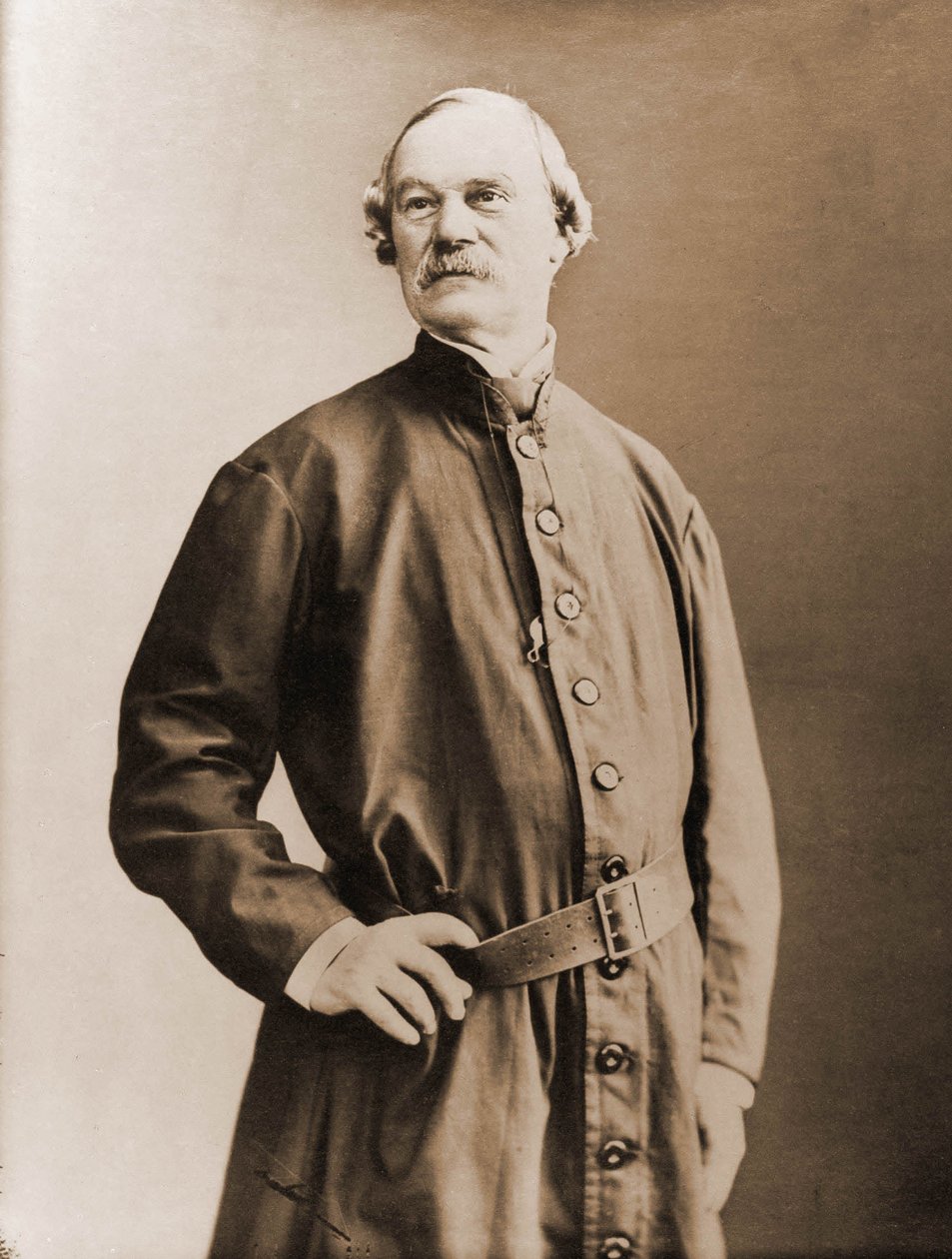 Retrato de Joseph Lemercier, impressor-litógrafo 1803-? (foto) de Nadar