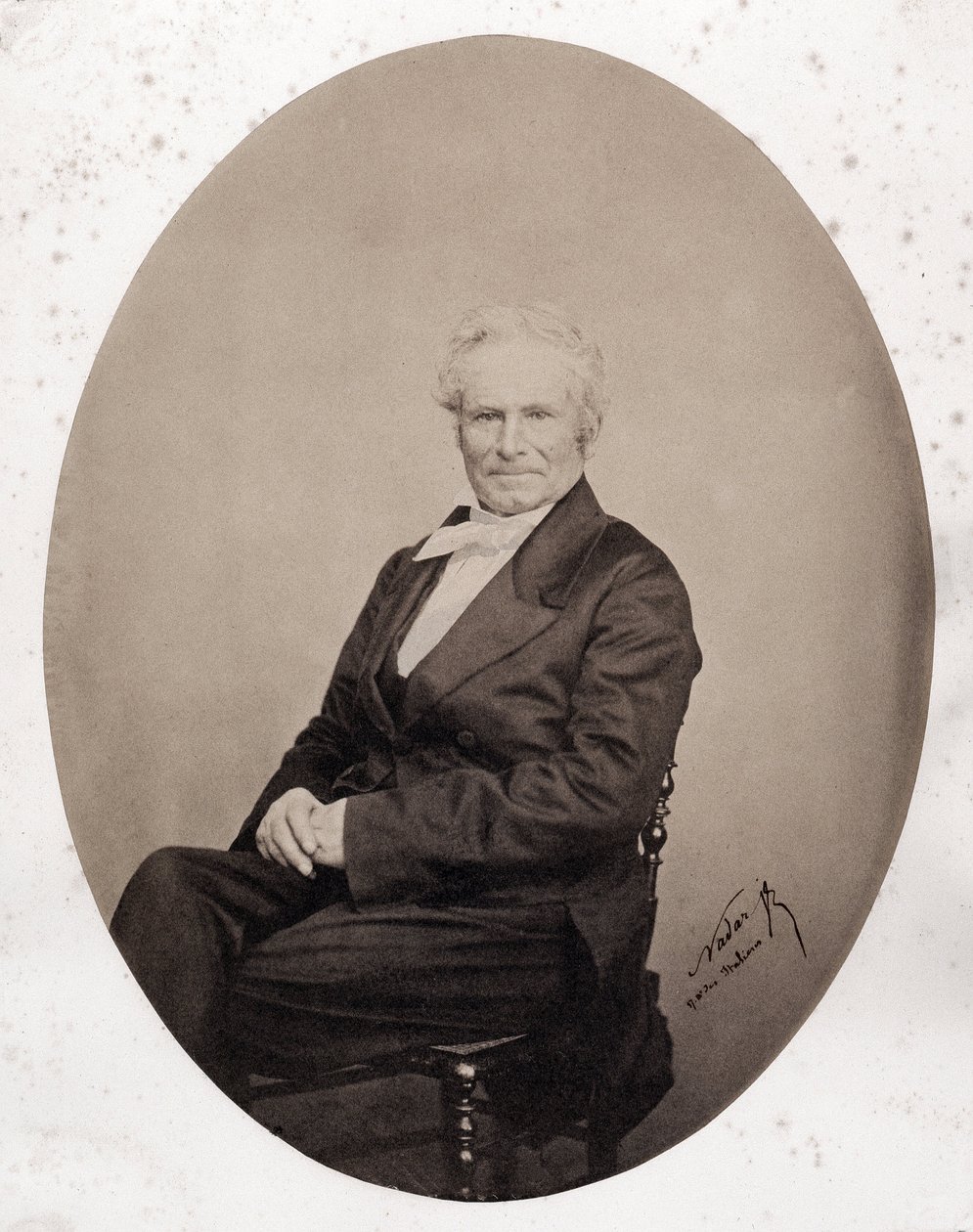 Retrato de Octave Lacroix (1827-1901), jornalista e poeta francês de Nadar