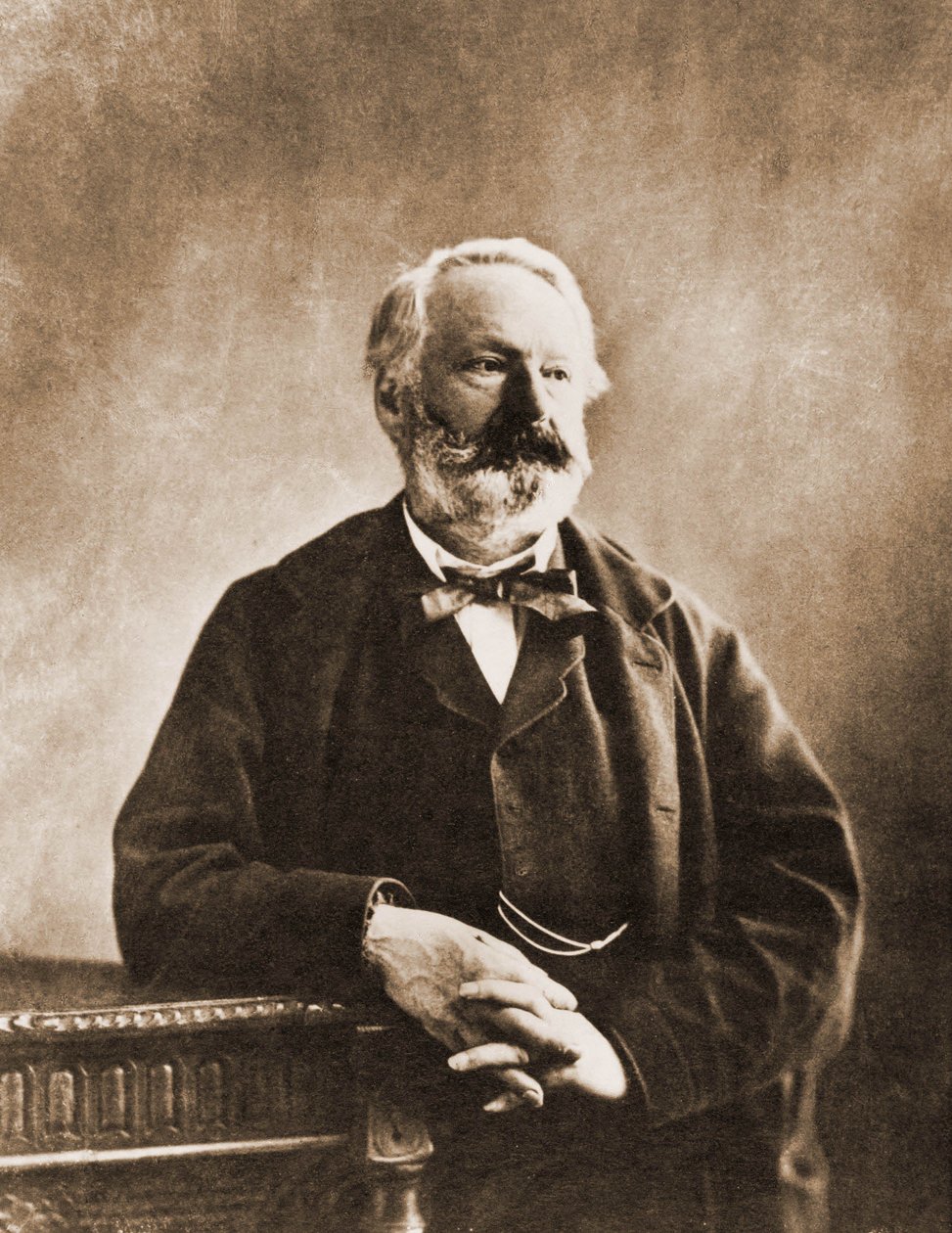 Retrato de Victor Hugo, poeta e escritor 1802-1855 (foto) de Nadar