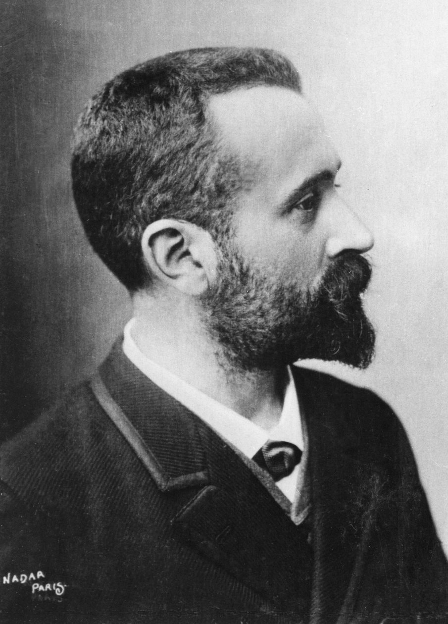 Alphonse Bertillon, policial francês, c1880 de Nadar
