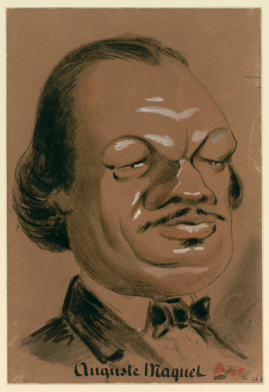 Auguste Maquet por Nadar de Nadar
