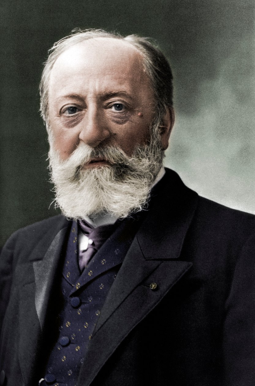 Camille Saint-Saens 1835-1921, compositor, organista, maestro e pianista francês da Romanti de Nadar