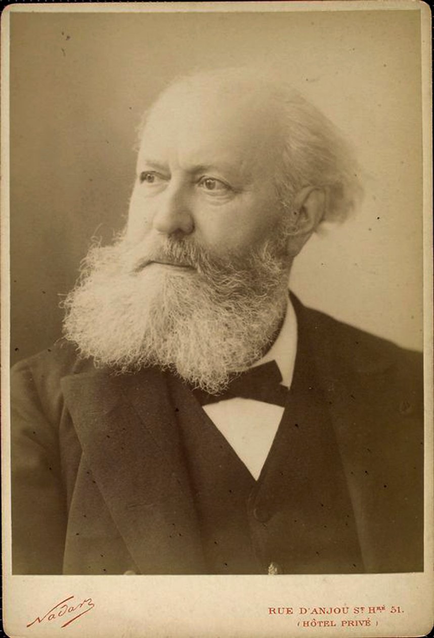 Charles Gounod, compositor francês, final do século XIX de Nadar